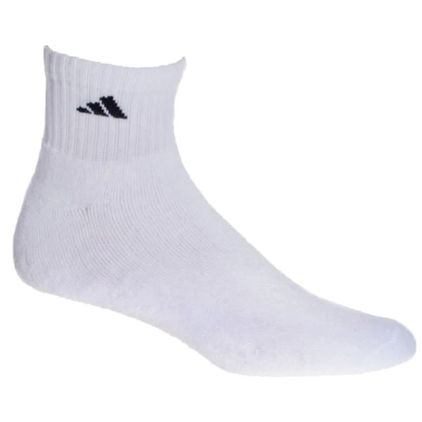 ADIDAS Men's Athletic Quarter Socks, 6-Pack 3 ADIDAS Men's Athletic Quarter Socks, 6-Pack