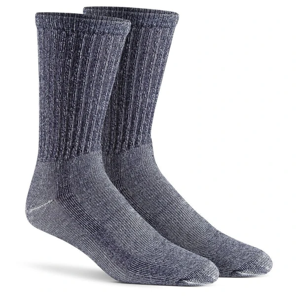 FOX RIVER Men's Merino Hiking Crew Socks, 2-Pack 3 FOX RIVER Men's Merino Hiking Crew Socks, 2-Pack