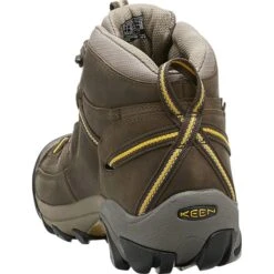 KEEN Men's Targhee II Mid WP Hiking Boots, Black Olive/Yellow -Fashion Clothing Store 1365318 001 alt3