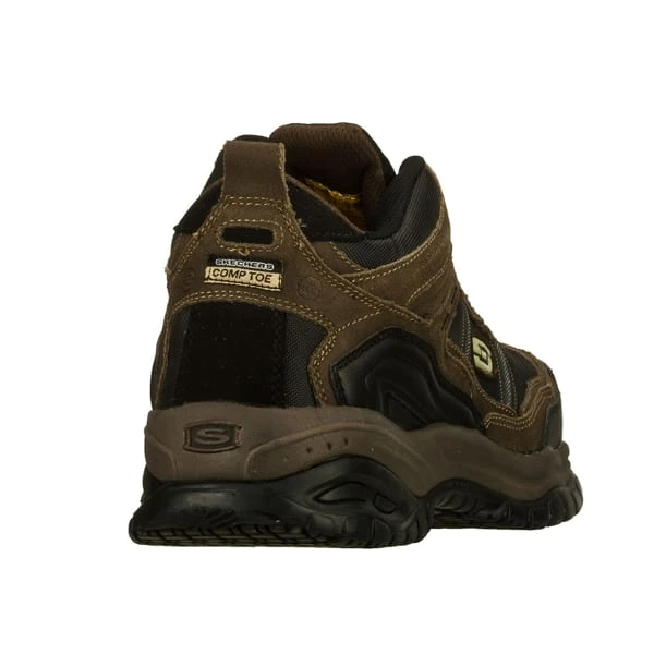 SKECHERS Men's Work Relaxed Fit: Soft Stride Canopy Comp Toe, Extra Wide 4 SKECHERS Men's Work Relaxed Fit: Soft Stride Canopy Comp Toe, Extra Wide - Image 2