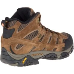 MERRELL Men's Moab 2 Mid Waterproof Hiking Boots, Earth, Wide -Fashion Clothing Store 2023811 201 alt2