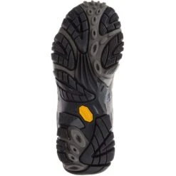 MERRELL Women's Moab 2 Mid Waterproof Hiking Boots, Granite -Fashion Clothing Store 2024319 003 alt8