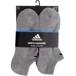 ADIDAS Men's Athletic No-Show Socks, 6 Pack -Fashion Clothing Store 2025816 004 alt2