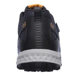SKECHERS Men's Escape Plan Trail Shoes, Navy/Orange -Fashion Clothing Store 2029695 402 alt3