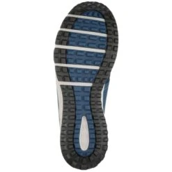 SKECHERS Men's Escape Plan Trail Shoes, Navy/Orange -Fashion Clothing Store 2029695 402 alt5