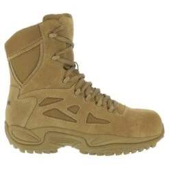 REEBOK WORK Women's Rapid Response Composite Toe Work Boots, Coyote, Wide -Fashion Clothing Store 2033605 201 alt4