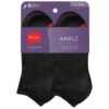 HANES Women's Ultimate Ankle Socks, 6-Pack 2 HANES Women's Ultimate Ankle Socks, 6-Pack -Fashion Clothing Store 2036462 001 main