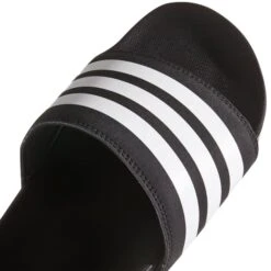 ADIDAS Men's Adilette Cloudfoam Plus Slides -Fashion Clothing Store 2040859 001 alt4