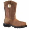 CARHARTT Women's 10-Inch Safety Toe Wellington Boots, Bison Brown -Fashion Clothing Store 2047372 201 main