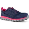 REEBOK WORK Women's Sublite Cushion Work Alloy Toe Athletic Oxford Sneakers, Navy/Pink 2 REEBOK WORK Women's Sublite Cushion Work Alloy Toe Athletic Oxford Sneakers, Navy/Pink -Fashion Clothing Store 2047777 402 main