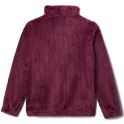 COLUMBIA Big Girls' Fluffy Fleece Full-Zip Jacket 6 COLUMBIA Big Girls' Fluffy Fleece Full-Zip Jacket -Fashion Clothing Store 2050483 602 alt1