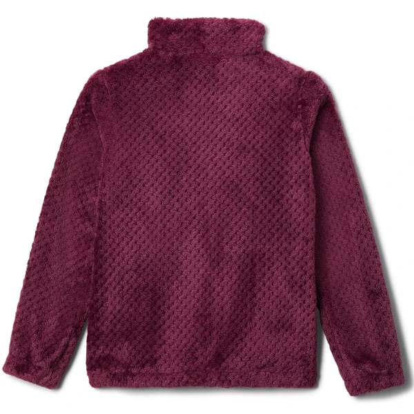 COLUMBIA Big Girls' Fluffy Fleece Full-Zip Jacket 4 COLUMBIA Big Girls' Fluffy Fleece Full-Zip Jacket - Image 2