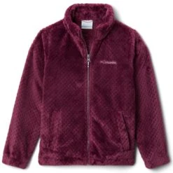 COLUMBIA Big Girls' Fluffy Fleece Full-Zip Jacket