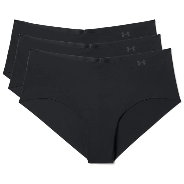 UNDER ARMOUR Women's Pure Stretch Hipster Underwear, Pack Of 3 3 UNDER ARMOUR Women's Pure Stretch Hipster Underwear, Pack Of 3