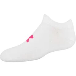 UNDER ARMOUR Girls' Essential No Show Socks, 6-Pack -Fashion Clothing Store 2057082 101 alt9