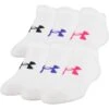 UNDER ARMOUR Girls' Essential No Show Socks, 6-Pack 2 UNDER ARMOUR Girls' Essential No Show Socks, 6-Pack -Fashion Clothing Store 2057082 101 main