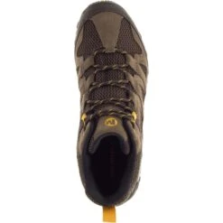 MERRELL Men's Alverstone Mid Waterproof Hiking Boots -Fashion Clothing Store 2058038 201 alt5