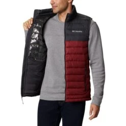 COLUMBIA Men's Powder Lite Vest -Fashion Clothing Store 2060704 601 alt3