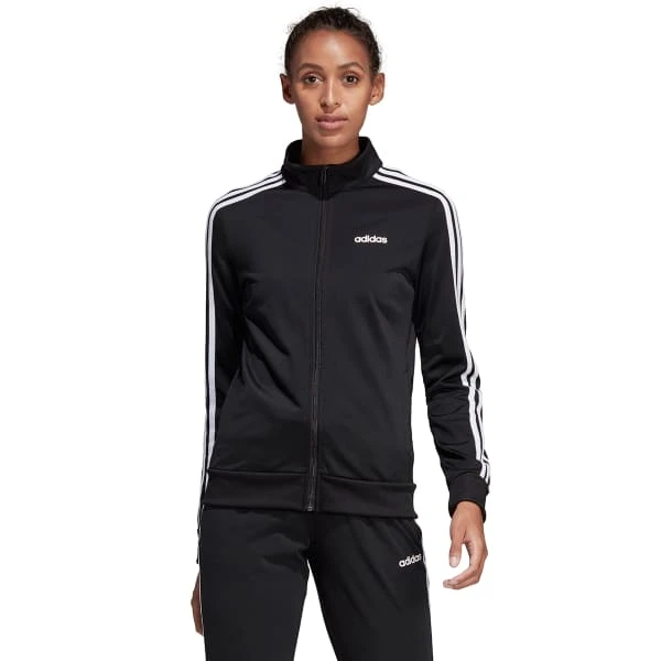 ADIDAS Women's Essentials 3-Stripes Tricot Jacket 5 ADIDAS Women's Essentials 3-Stripes Tricot Jacket - Image 3
