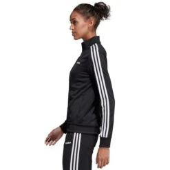 ADIDAS Women's Essentials 3-Stripes Tricot Jacket 15 ADIDAS Women's Essentials 3-Stripes Tricot Jacket -Fashion Clothing Store 2060765 001 alt4