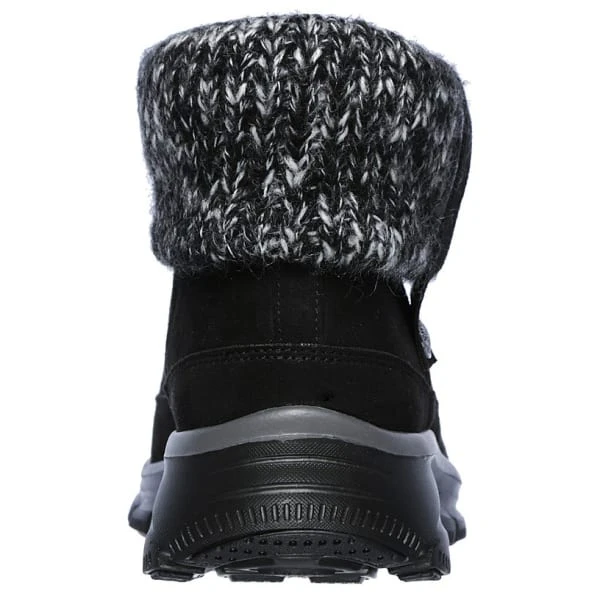SKECHERS Women's Easy Going Heighten Fold Over Knit Collar Bootie 6 SKECHERS Women's Easy Going Heighten Fold Over Knit Collar Bootie - Image 4