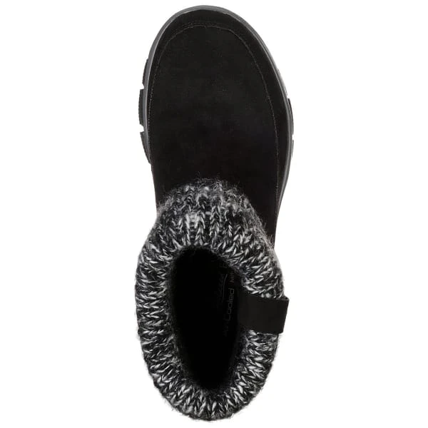 SKECHERS Women's Easy Going Heighten Fold Over Knit Collar Bootie 7 SKECHERS Women's Easy Going Heighten Fold Over Knit Collar Bootie - Image 5