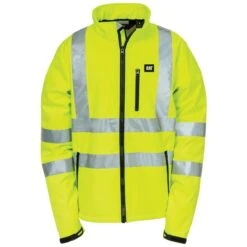CATERPILLAR Men's Hi Vis Soft Shell Jacket