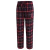 BOSTON RED SOX Men's Ultimate Plaid Flannel Pajama Pants -Fashion Clothing Store 2062223 402 main