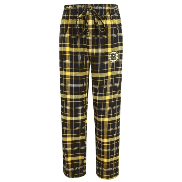 BOSTON BRUINS Men's Ultimate Plaid Flannel Pajama Pants 3 BOSTON BRUINS Men's Ultimate Plaid Flannel Pajama Pants