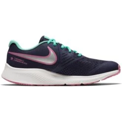 NIKE Girls' Star Runner 2 Sneaker -Fashion Clothing Store 2064560 501 alt2