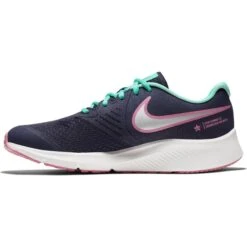 NIKE Girls' Star Runner 2 Sneaker -Fashion Clothing Store 2064560 501 alt3