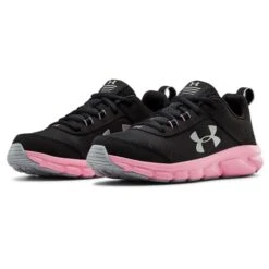 UNDER ARMOUR Big Girls' UA Assert 8 Running Shoes -Fashion Clothing Store 2065128 003 alt2