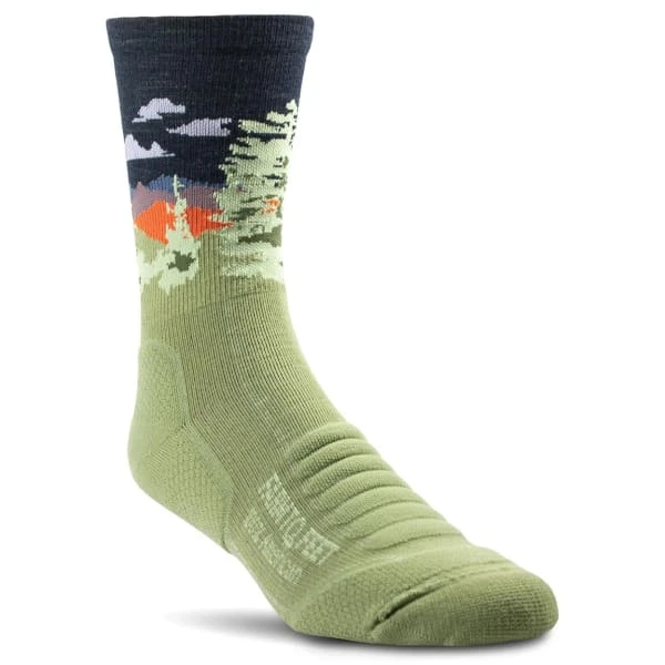 FARM TO FEET Men's Cascade Locks 3/4 Crew Socks 3 FARM TO FEET Men's Cascade Locks 3/4 Crew Socks