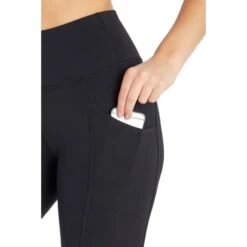 MARIKA Women's Cameron Side Pocket Tummy Control Legging -Fashion Clothing Store 2066035 001 alt3