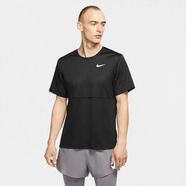 NIKE Men's Breathe Short-Sleeve Running Top 5 NIKE Men's Breathe Short-Sleeve Running Top - Image 3