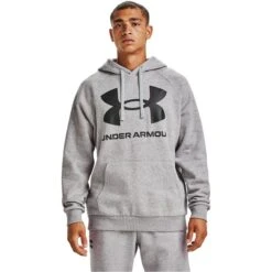 UNDER ARMOUR Men's UA Rival Fleece Hoodie -Fashion Clothing Store 2070161 006 alt2