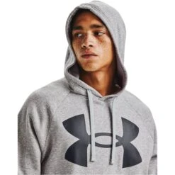 UNDER ARMOUR Men's UA Rival Fleece Hoodie -Fashion Clothing Store 2070161 006 alt4