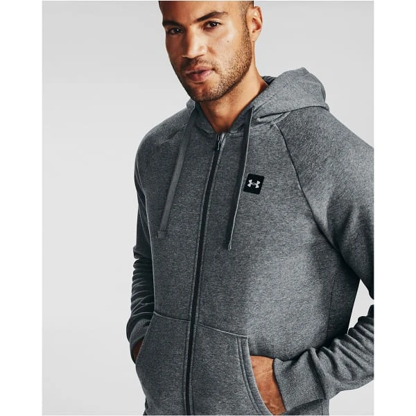 UNDER ARMOUR Men's UA Rival Fleece Full-Zip Hoodie 5 UNDER ARMOUR Men's UA Rival Fleece Full-Zip Hoodie - Image 3