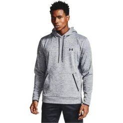 UNDER ARMOUR Men's Armour Fleece Twist Hoodie 13 UNDER ARMOUR Men's Armour Fleece Twist Hoodie -Fashion Clothing Store 2070179 002 alt3