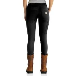 CARHARTT Women's Force Fitted Midweight Utility Leggings 10 CARHARTT Women's Force Fitted Midweight Utility Leggings -Fashion Clothing Store 2071469 001 alt3