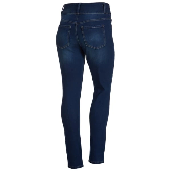 Y.M.I. Women's Basic 3-Button Skinny Jeans 4 Y.M.I. Women's Basic 3-Button Skinny Jeans - Image 2