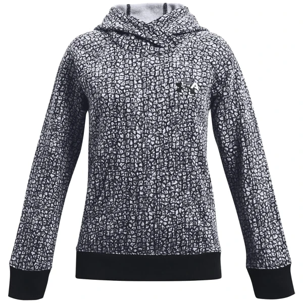 UNDER ARMOUR Girls' UA Rival Fleece Print Hoodie 3 UNDER ARMOUR Girls' UA Rival Fleece Print Hoodie