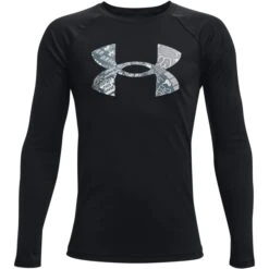 UNDER ARMOUR Boys' UA Tech Long Sleeve Tee