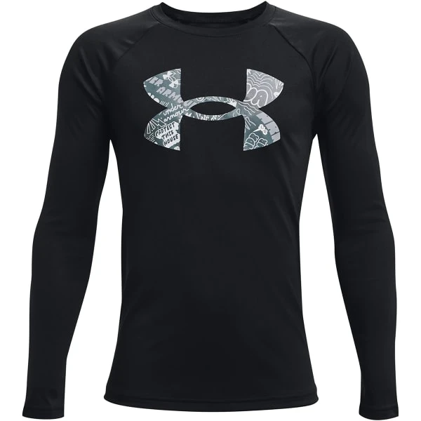 UNDER ARMOUR Boys' UA Tech Long Sleeve Tee 3 UNDER ARMOUR Boys' UA Tech Long Sleeve Tee
