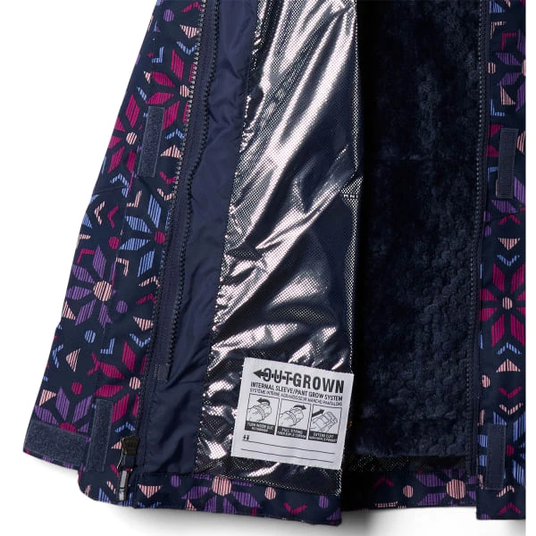 COLUMBIA Girls' Bugaboo II Fleece Interchange Jacket 5 COLUMBIA Girls' Bugaboo II Fleece Interchange Jacket - Image 3
