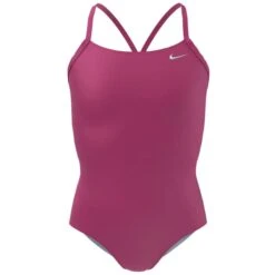 NIKE Girls' Racerback One-Piece Swimsuit -Fashion Clothing Store 2075072 630 alt2