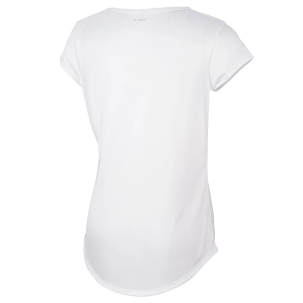 ADIDAS Girls' Climalite Rainbow Foil Short Sleeve Tee 4 ADIDAS Girls' Climalite Rainbow Foil Short Sleeve Tee - Image 2