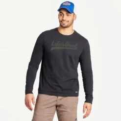 LIFE IS GOOD Men's Crusher-Lite Long Sleeve Tee -Fashion Clothing Store 2075257 001 alt2