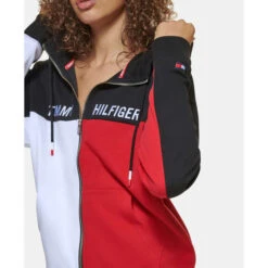TOMMY HILFIGER SPORT Women's Zip Front Hoodie -Fashion Clothing Store 2075769 001 alt3