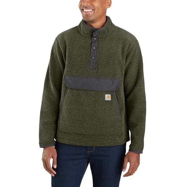CARHARTT Men's Relaxed Fit Fleece Pullover 4 CARHARTT Men's Relaxed Fit Fleece Pullover - Image 2